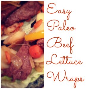 Easy Paleo Lettuce Wraps